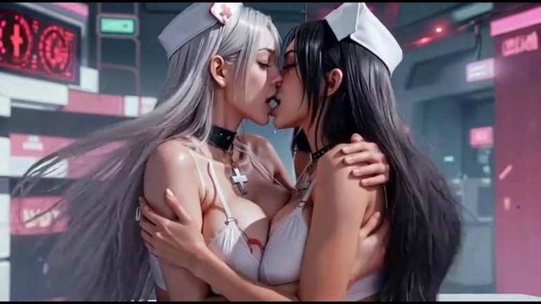 Hot girl dancing: Video ciuman, suster imut lagi asik ciuman bareng-bareng