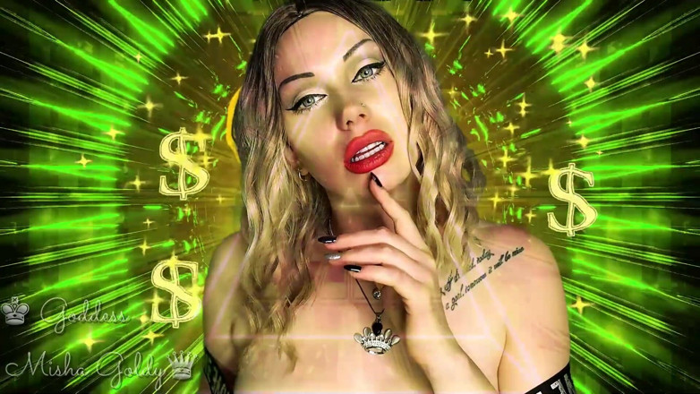 Goddess Misha Goldy: Hipnotizante HFO financeiro &amp; contato visual e ASMR! Venha para a...