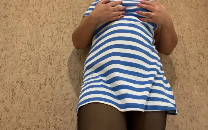 Lux Eva: Fetish Transparent Pantyhose No Panty
