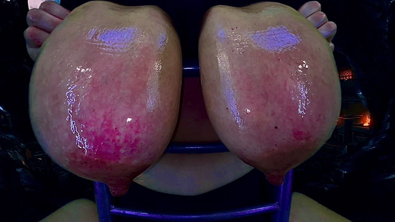 VeeVee Vixen: Udders Whipped 100 Lashes on H Cup Tits