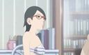 Visual Novel Collect LoveSkySan: Naruto - Sarada Uchiha o fute pe Hinata Hyuga - Sarada are...