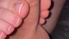 Amateur Footjob Nice Small Feet