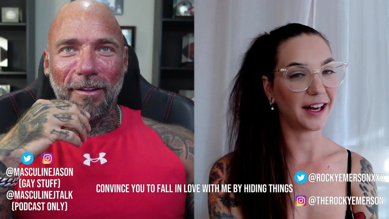 Raw and Uncensored with Masculine Jason: Porn star confessions - rocky emerson (bölüm 95)