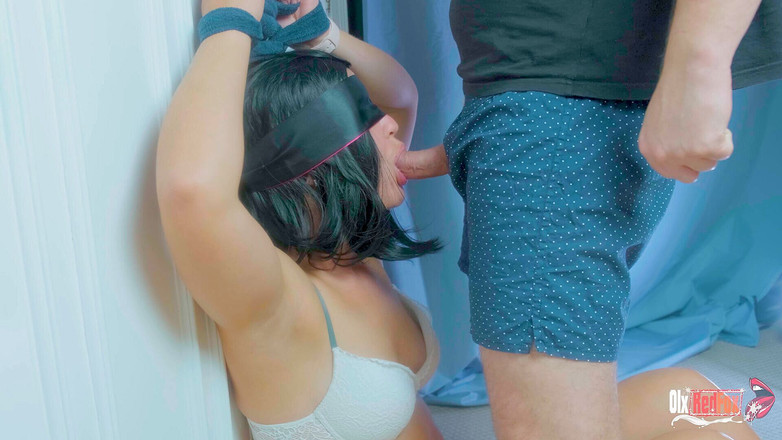 OlxRedFox: Tvrdé šukání obličeje, mrdka po celé brunetce dostane velký péro do...