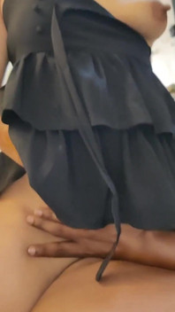 Black Dress Girlfriend Ride South Indian Boy