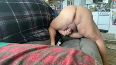 Hand-Free-Daddy-Chub: Ich wurde gerade so gefickt, abspritzen