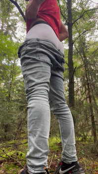 Outside Jerking Gay Crossing