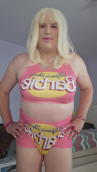 Blonde Bimbo for Daddy!
