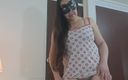 Valery Saenz xxx: Lleno de leche en pijama !!