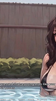 My New Girlfriend [ Taboo Hentai Game ] Ep.52 Caught My MILF Neighbor Boob in the Pool Just Next to My Stepmom!