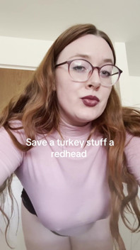 Save a Turkey Stuff a Redhead Happy Thanksgiving
