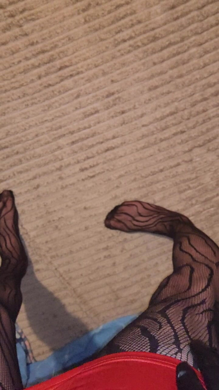 LoverPantyhose: Minha meia arrastão