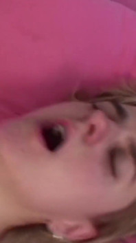 Blonde milf with hairy pussy gets slammed passionately