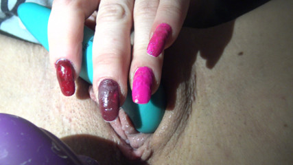 Foxy Sanie: Pussy drill close up
