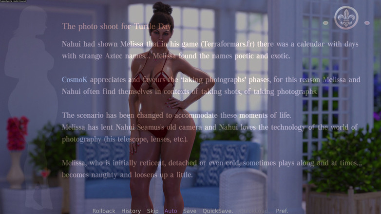 Porngame201: Las aventuras de Melissa - especial ep actualización 4 continuarán