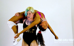 Strong Girls Rule: Sgr0259 Diangkat Squashed - Vanquish Crushes Gabriela