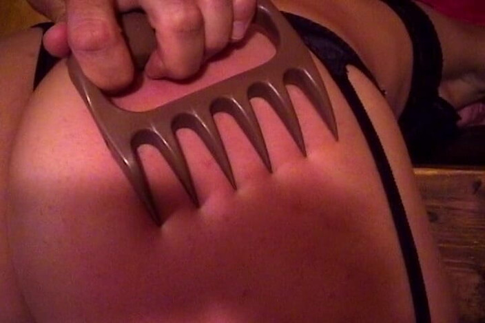 NM fetish femdom videos by Princess Nikki Cruel: Hot Babe Gets Her Fat Ass Slapped so Hard
