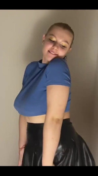 Leather skirt