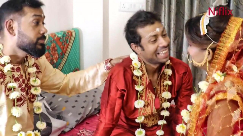 Anjalisingh_sexy: Newly Married Wife Fucked by Husband and Stepbrother in Law...