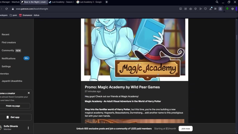 LewdArcade: Lust Academy - 3ª Temporada Galeria [parte 12] Jogo pornô [18+] Jogo de romance visual 3D...