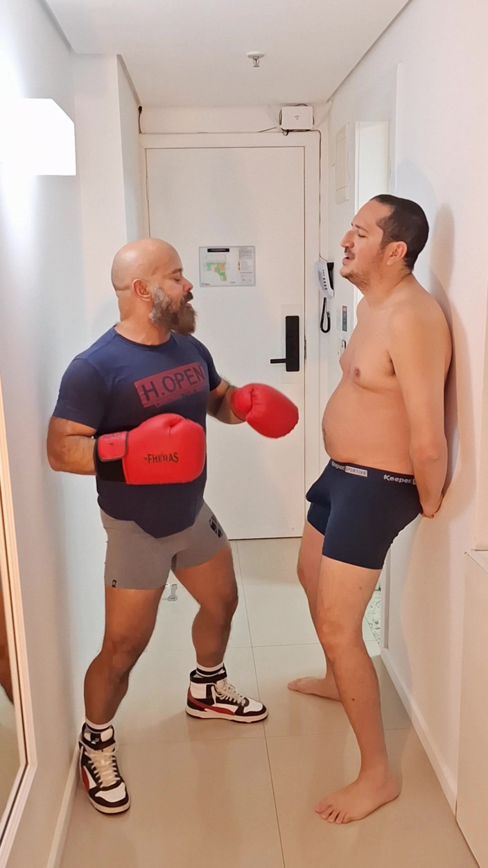 Punchbagplz: Naughtybearbr - cabaran pancutan badan berat