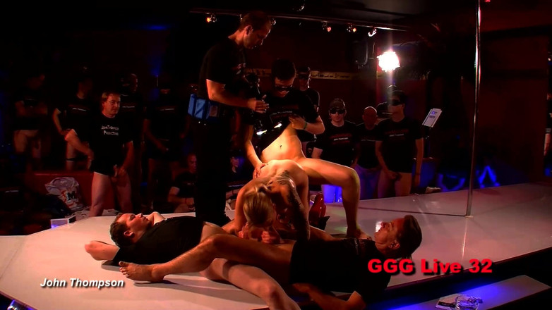 Real Porn Amateur: Making of Ggg Gangbang Bukkake-film John Thompson