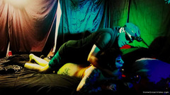 Homegrown Video: Uma foda selvagem para Tenshii