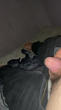 Enjoying My Penis at Night