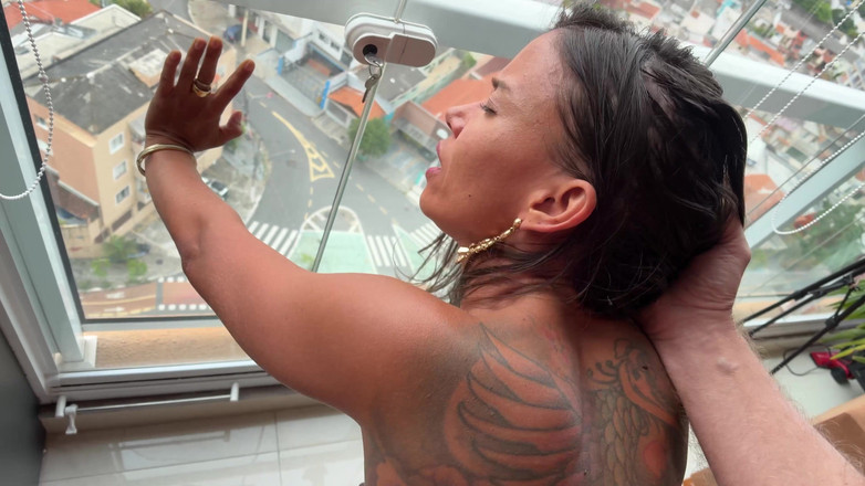 Johnny Grey: First Time Anal - Petite Tattoed Latina MILF Starts Blowjob Then...