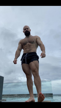 Sexy afară din piscină