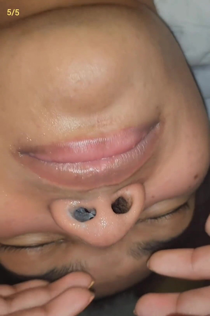 Pietro Montoya: Compilation Taking Cum Straight Through the Nose 2025