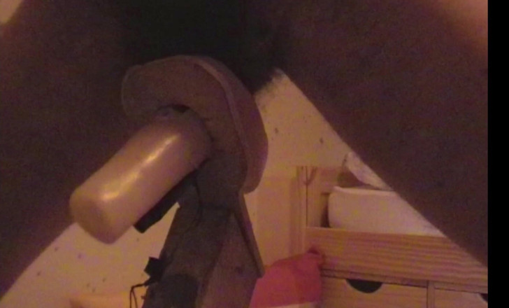 Mark Hannes: Fleshlight Pussy Stand Fuck Melancap