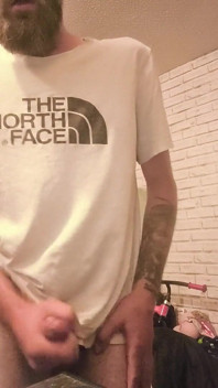 Big Dick Wanking and Smoking