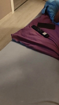 Just Don't Tell - a Young Guy Successfully Walked in on a Bit of Sex with His MILF Neighbor