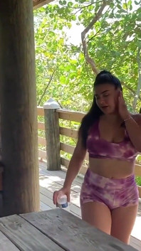 Latina Fucked in Miami Outside by BBC