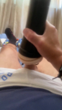 Jockdad87 Uses His Sex Toys to Shoot a Hot Load