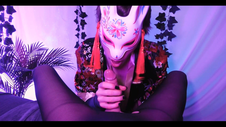Trappybae: POV: Mystic Fox Femboy Sucks You Until You Cum