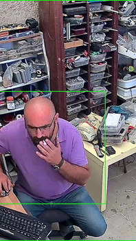 Bear Stepdaddy Caught on Security Camera
