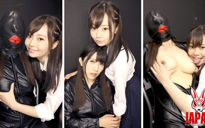 Japan Fetish Fusion: Zdrženlivá v svazovacím obleku, Ryo Kitakata Stříká jako Tae Nishino...