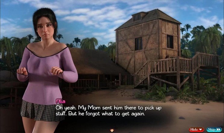 Dirty GamesXxX: Treasure of Nadia: มิลฟ์เซ็กซี่หน้าอกใหญ่บนชายหาด ตอน 46