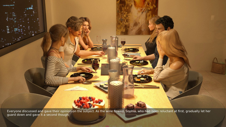 Porngame201: 妻と継母、本物のソフィアとリアムが人生最大の過激な乱交に加わった