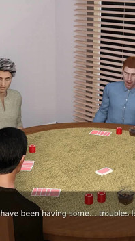 Projek hotwife: pada permainan poker dengan kawan-kawan, dan dia memeriksa isteri pantat seksi kawannya musim 3 episod 18