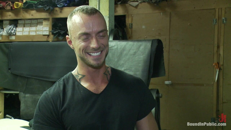 Bound in public: Jessie Colter Gets Gang Banged at Mr S Leather Store