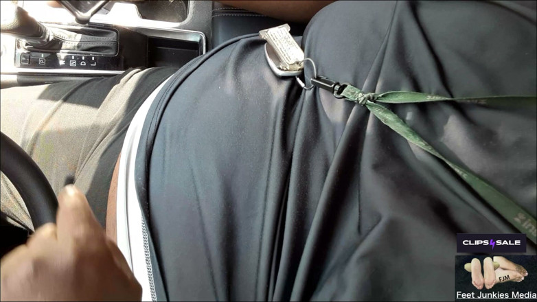 Foot Patrol: Car Session with Nina's Hood Hot Smelly Size 10 Soles Worship...