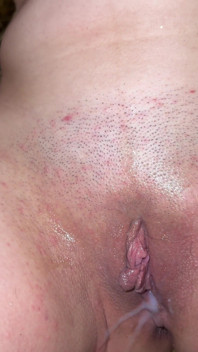 Thick Creampie Compilation! Showering My Pussy Closeup!