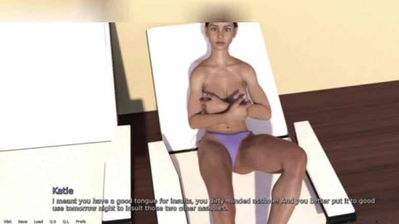 3DXXXTEEN2 Cartoon: Jenna का गुप्त सेक्स कालकोठरी। 3डी अश्लील कार्टून सेक्स