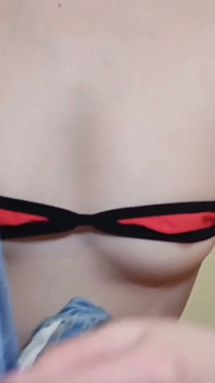 G String Fetish Micro Bikini and Jeans