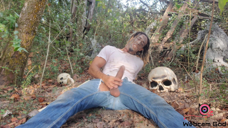 Arthur Eden aka Webcam God: Zombie cock (4K)