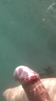 River Current Plays with My Dick Soft and Hard