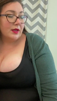 POV Busty BBW Coworker Fuck